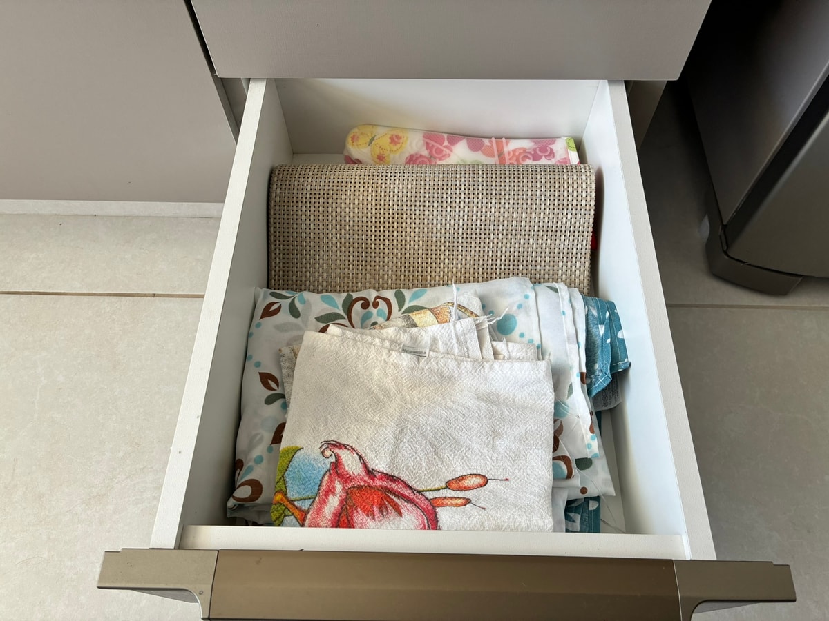 Gaveta de Panos e Toalhas