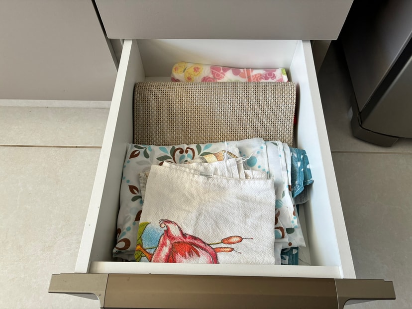Gaveta de Panos e Toalhas